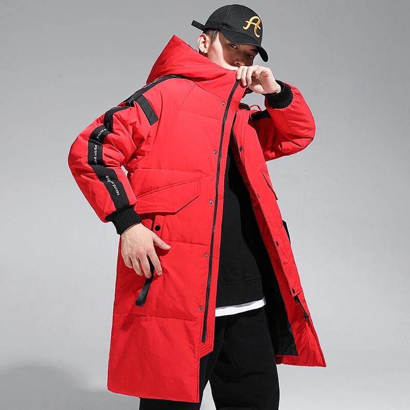 Áo Khoác Phao Nam Thu Đông Dáng Dài Siêu Ấm và Phong cách  SẴN TRẮNG 3XL