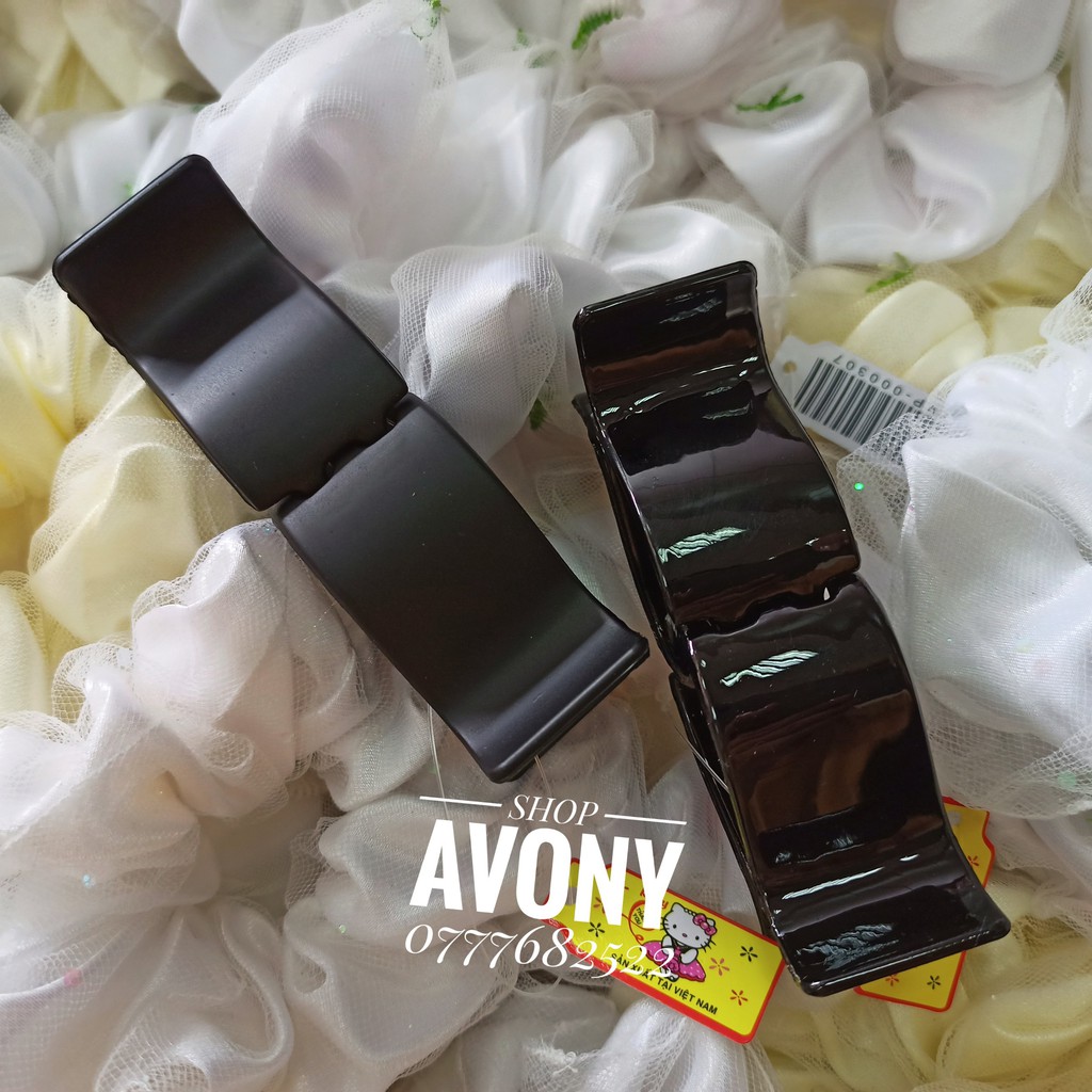 [SỈ] 12 kẹp càng cua 5 răng màu đen không gãy ( hàng VN)