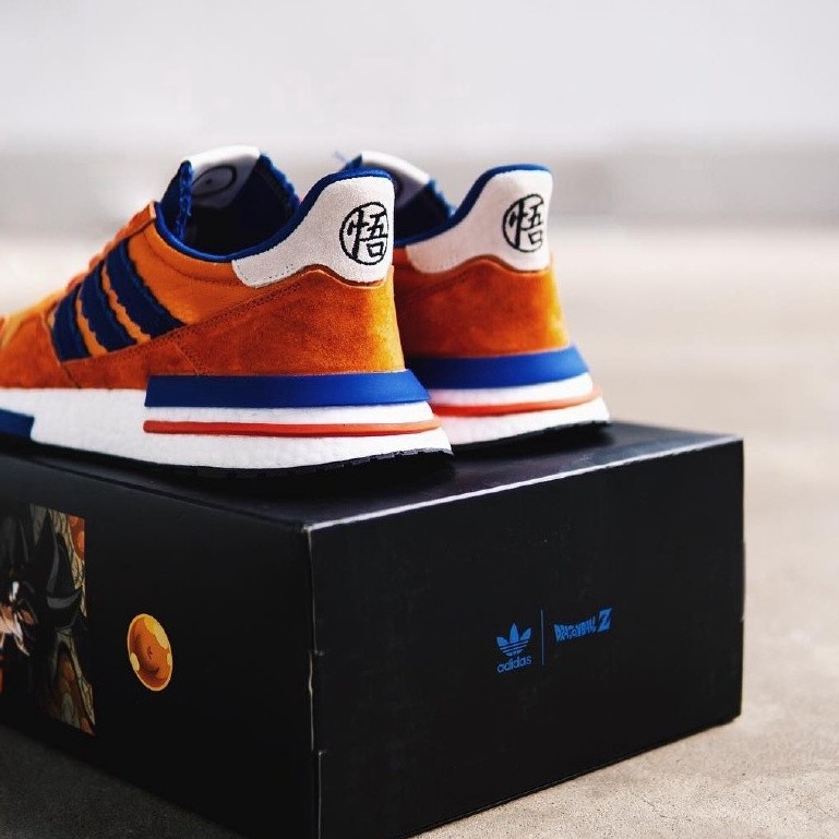 Giày Thể Thao adidas Dragon Ball Z x ZX500 RM Boost SON GOKU Cá Tính