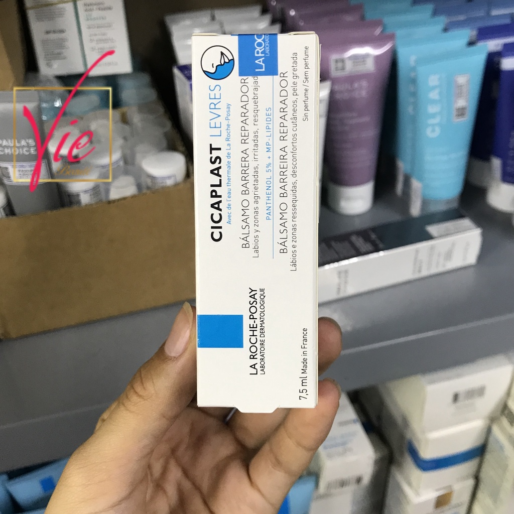 Son dưỡng La Roche Posay Cicaplast Leveres Lips phục hồi độ ẩm và bảo vệ môi