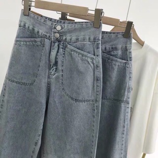 QUẦN JEANS LỬNG ỐNG RỘNG