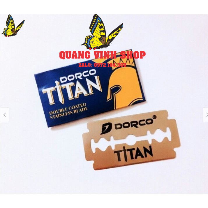 Hộp nhỏ 10 lưỡi lam titan siêu bén