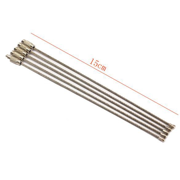 5 Dây thép không gỉ dùng làm móc chìa khóa tiện lợi