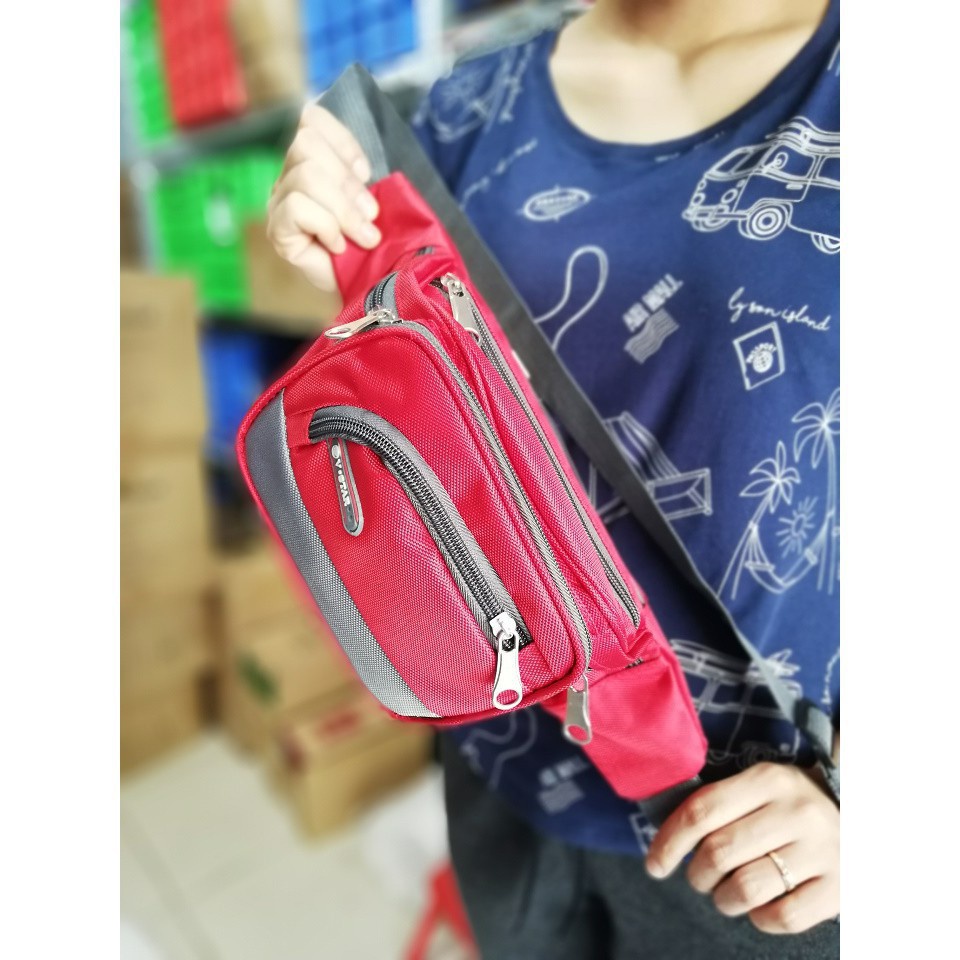 Túi Đeo Bụng Đeo Hông Đeo Chéo Nam Nữ Chất Liệu Vải Cao Cấp VSTART