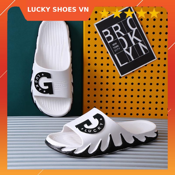 Dép Nam chữ G đế êm bền đẹp kiểu dáng thời trang [H31T] - Lucky Shoes VN