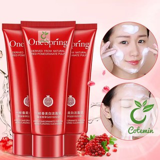 Sữa rửa mặt ONE SPRING lựu đỏ