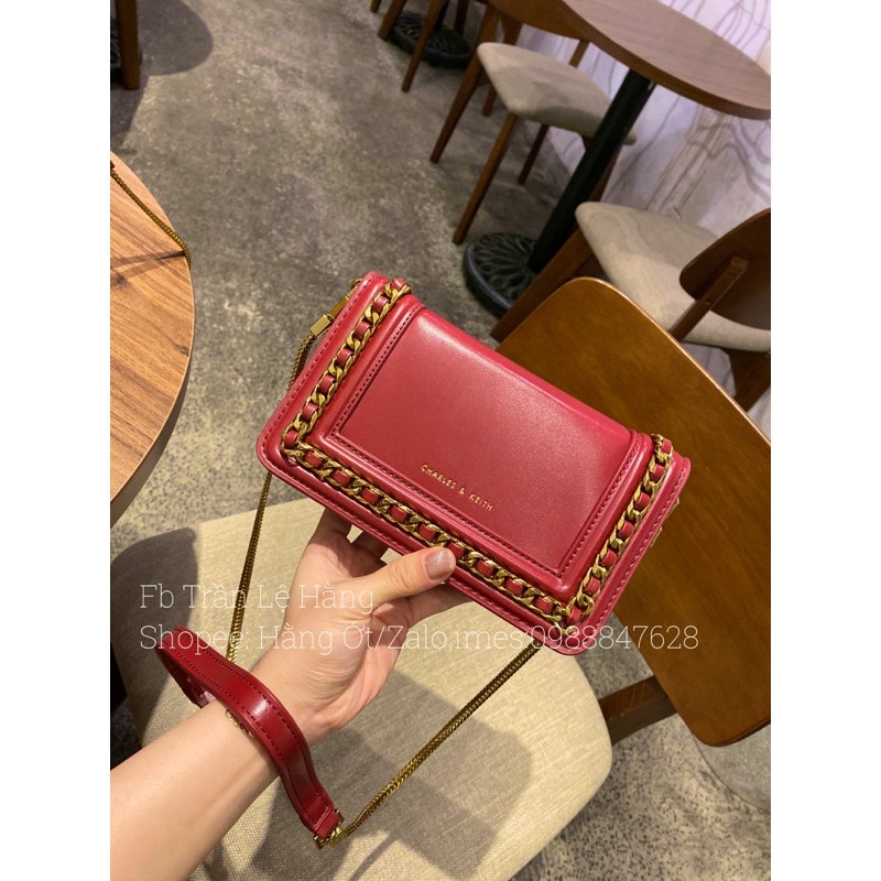 Túi chữ CCKKKKK viền xích size 18cm sỉ & lẻ | BigBuy360 - bigbuy360.vn