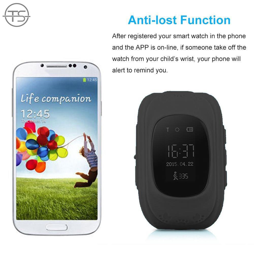 Q50 Kid Tracker GPS GPRS LBS Smart Watch Wristwatch Locator Anti Lost Baby Safe