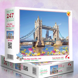 Tranh xếp hình 247 mảnh - Cầu Tháp Luân Đôn (247-078)