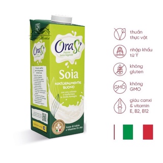 SỮA ĐẬU NÀNH NHẬP KHẨU SOY MILK ORASI 1L