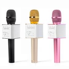 Mic Q9 hát karaoke kèm Bluetooth tặng kèm 1 đồng hồ sport led DC1808