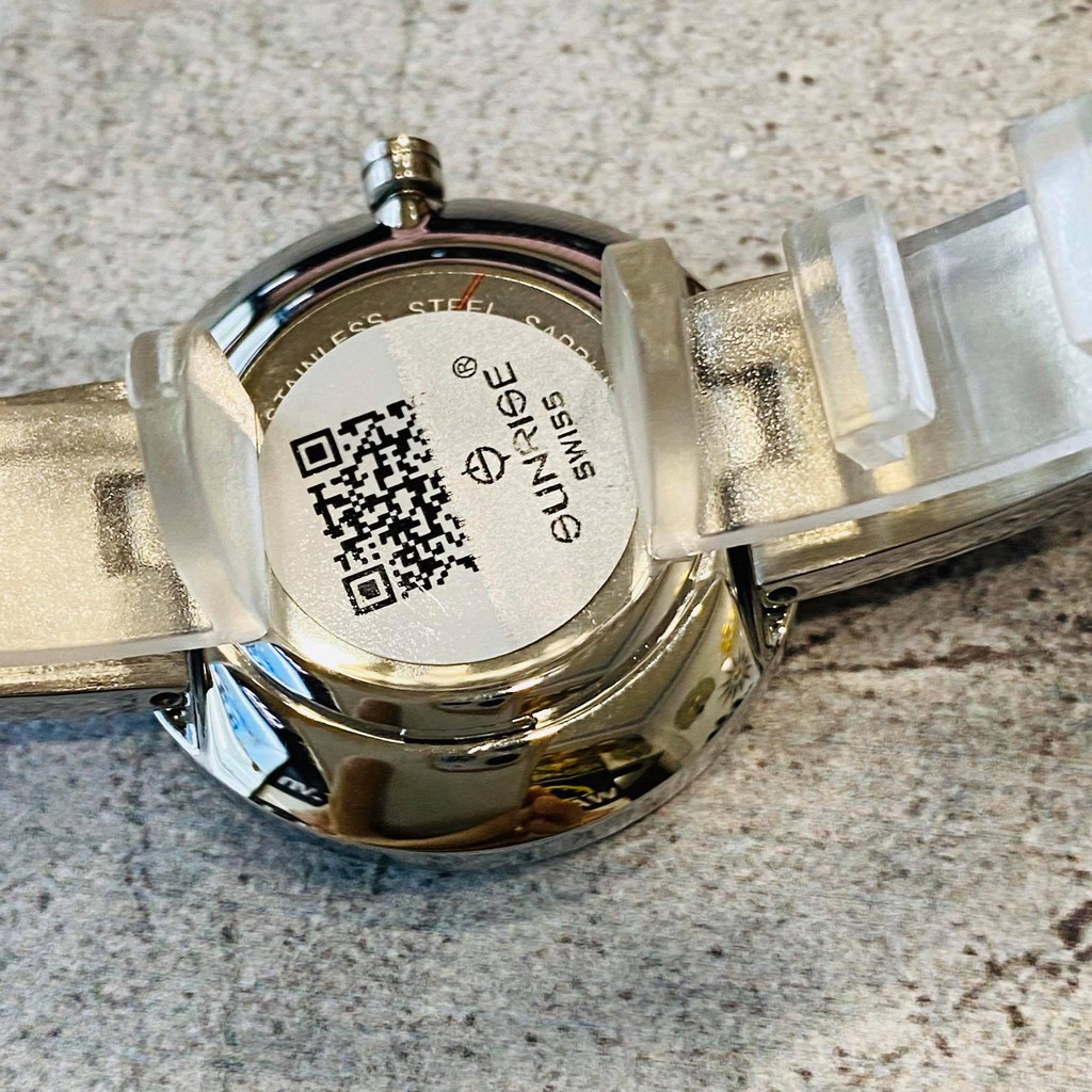 Đồng hồ Sunrise nữ chính hãng Nhật Bản L9968AA.D.DD - kính saphire chống trầy - Đá S