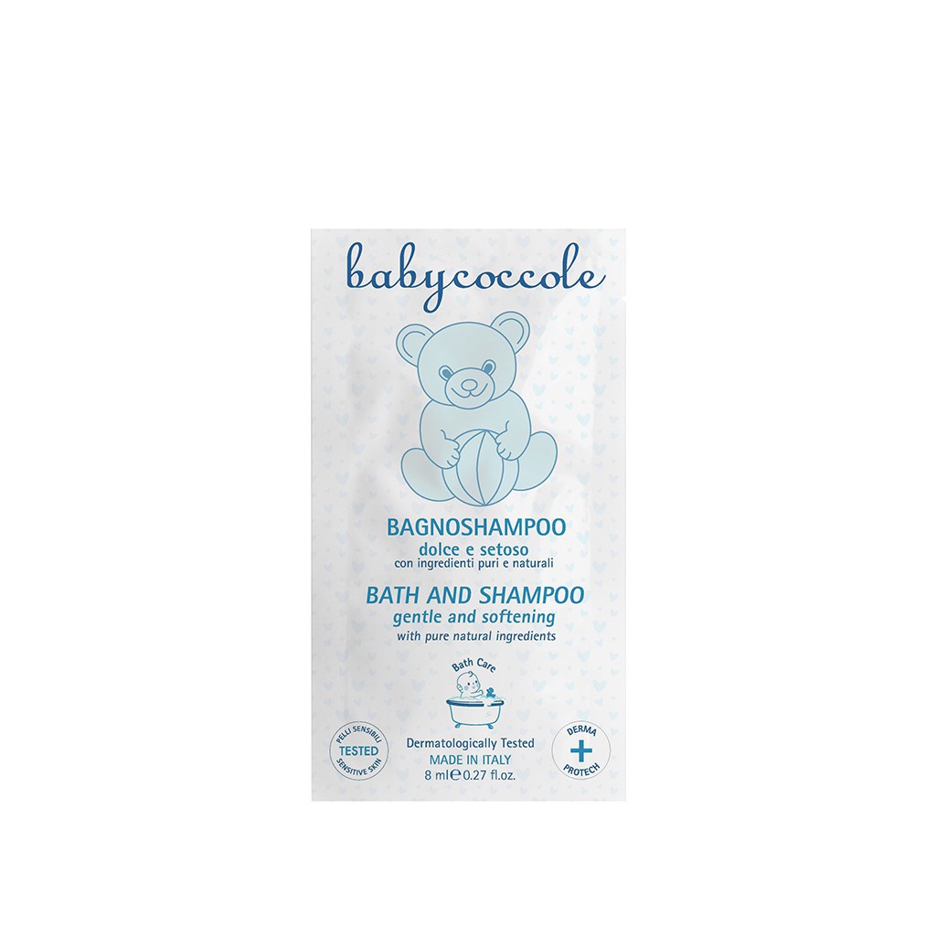 Gói sữa tắm gội Babycoccole 8ml