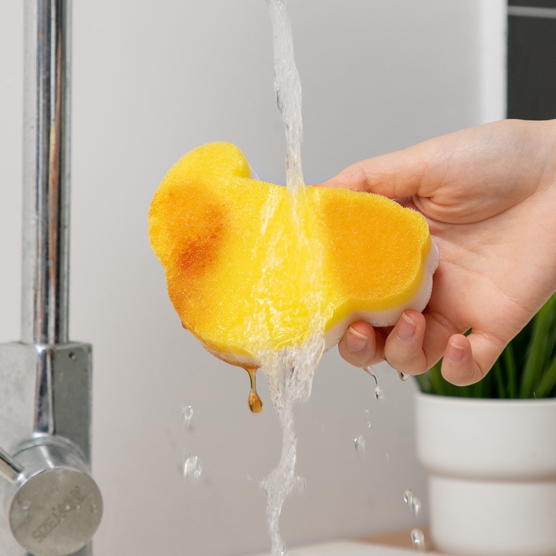 Miếng Bọt Biển Bằng Bột Cotton Dùng Rửa Chén Phong Cách Mới 2022