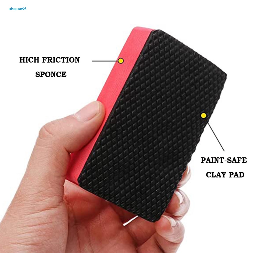 Bộ 2 Miếng Đất Sét Vệ Sinh Xe Hơi Tiện Lợi