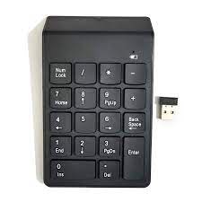 BÀN PHÍM SỐ RỜI KHÔNG DÂY WIRELESS 2.4Ghz K07G VÀ KẾT NỐI BẰNG BLUETOOTH K07BT , CÓ DÂY CỔNG USB KB-047U LAPTOP VÀ PC