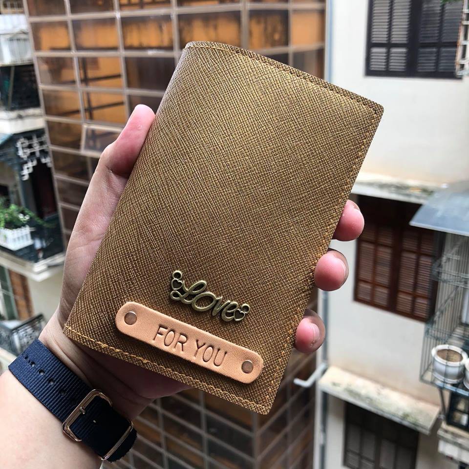 [Khắc Tên+Logo FREE] Passport Cover - Vỏ Bọc Hộ Chiếu Da Thái Lan