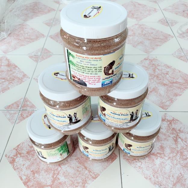 mồi câu tổng hợp bắt trắm + chép + chôi + rô phi 500g đa công dụng mồi siêu nhậy y hình giá rẻ