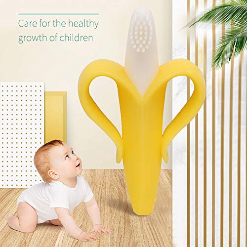 Đồ Chơi Vệ Sinh Răng Bé Hdy Hình Quả Chuối Làm Bằng Silicone