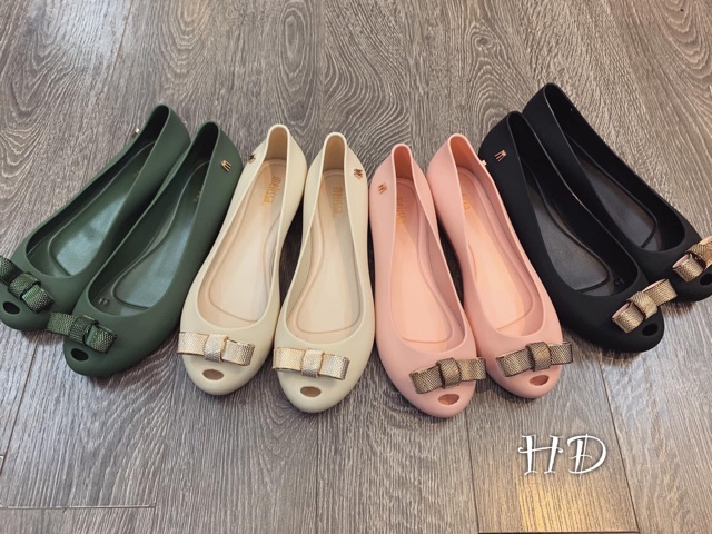 Giày búp bê bệt nhựa Melisa 4 màu xinh lắm fullbox luôn | BigBuy360 - bigbuy360.vn