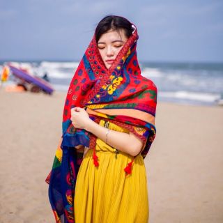 (LOẠI 1) KHĂN CHOÀNG ĐI BIỂN , BỜ HỒ, CHỐNG NẮNG