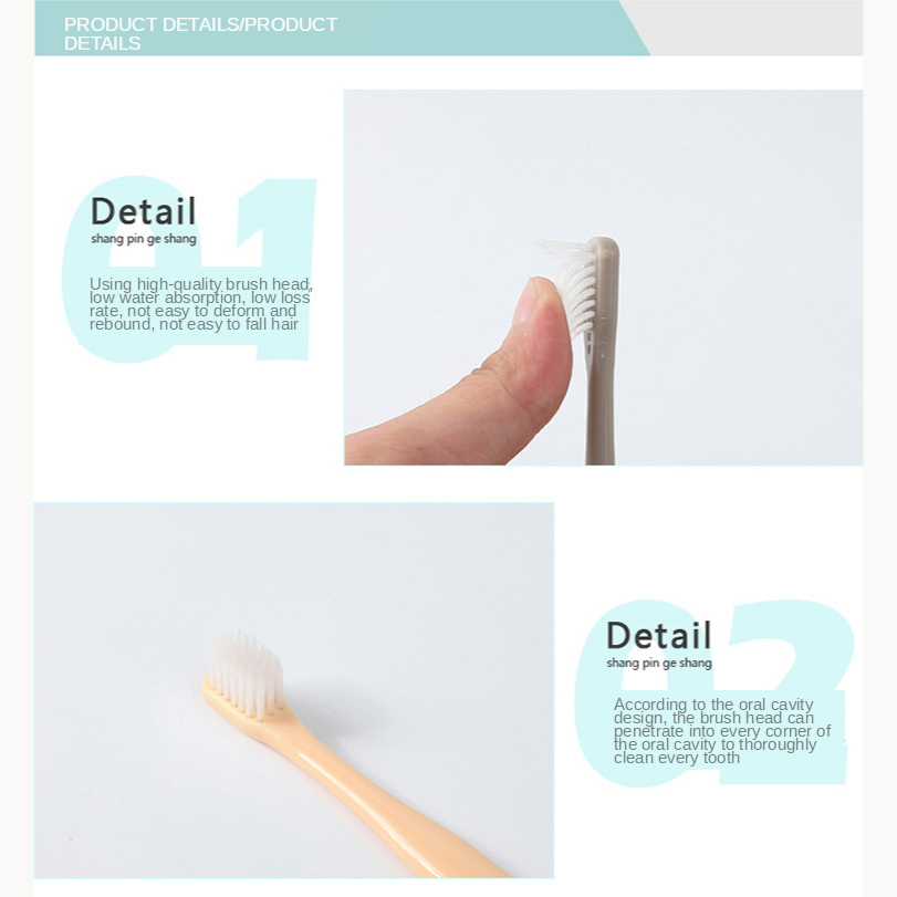Bộ 4 bàn chải đánh răng ALU mềm phong cách Nhật Bản chuyên dụng cho người lớn | BigBuy360 - bigbuy360.vn