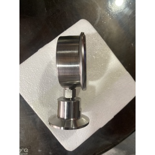 đồng hồ áp màng phi 63 inox 304