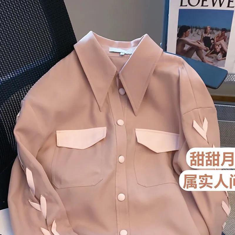 Áo Sơ Mi Tay Dài Thắt Nơ Phong Cách Phương Tây Thời Trang Mùa Thu Mới Dành Cho Nữ