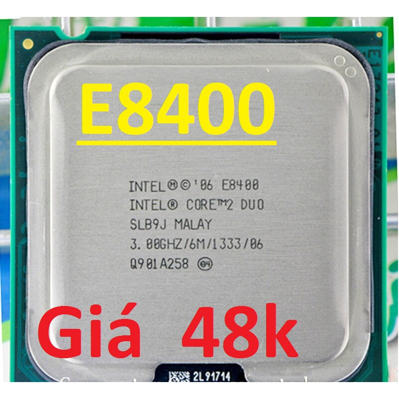 CPU PC E8400 cpu Core 2 dual E8400#E8400 - Ruby3939 95