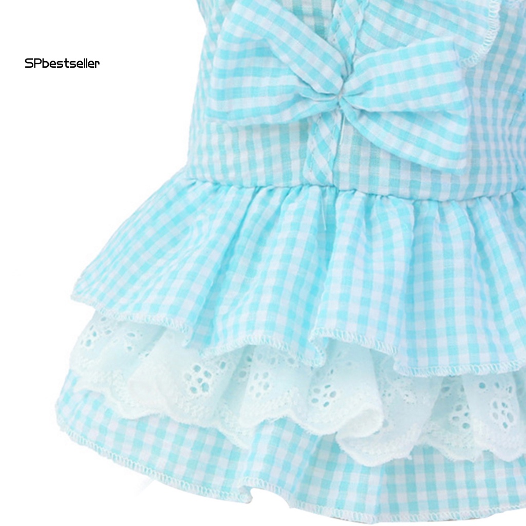 Đầm Tutu Siêu Mềm Đính Nơ Đáng Yêu Cho Thú Cưng