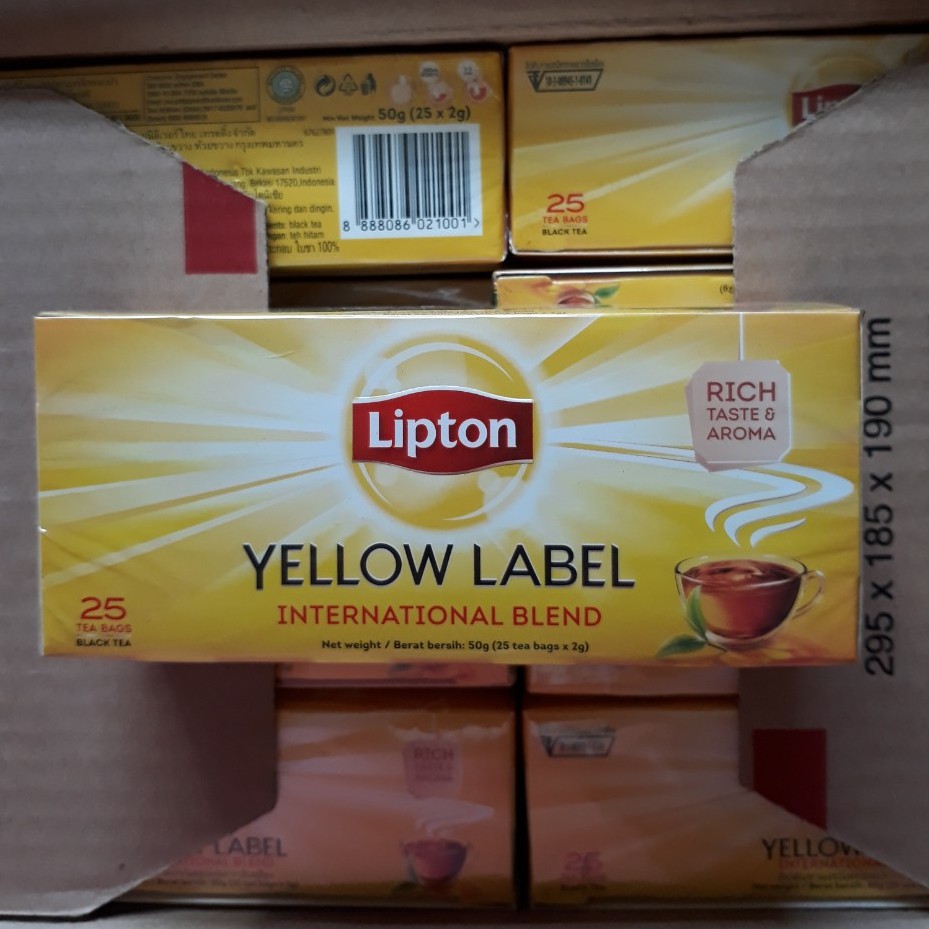 LIPTON NHÃN VÀNG 25 GÓI