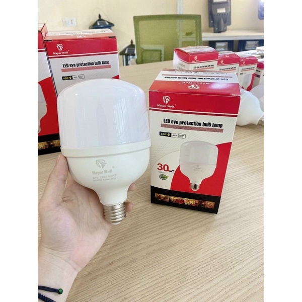 🌼🌺🌸 Đèn led bulb trụ điện 220V chính hãng Mayor Wolf 🌼🌺🌸