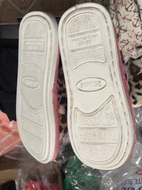 Dép lông quai chéo hình hổ báo mới