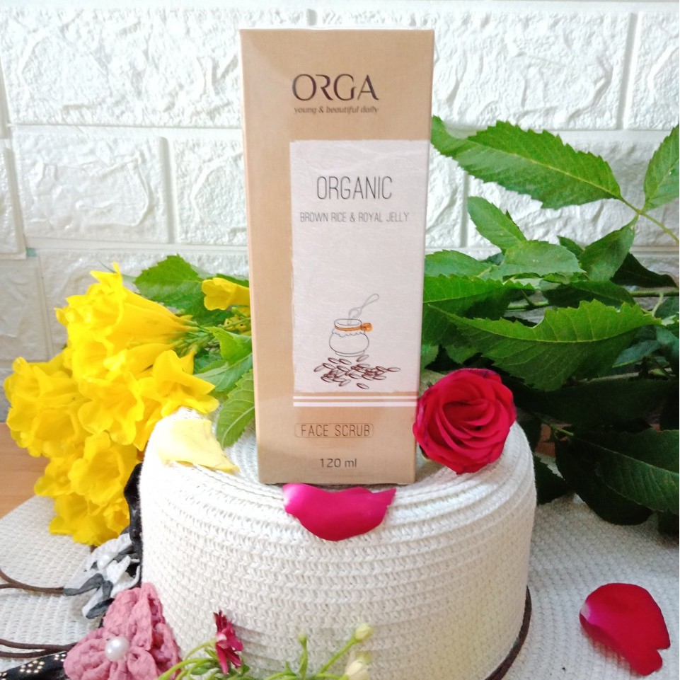 [Siêu Rẻ] Tẩy Tế Bào Chết Cho Da Mặt – ORGA – ORGANIC BROWN RICE & ROYAL JELLY 120ML | BigBuy360 - bigbuy360.vn