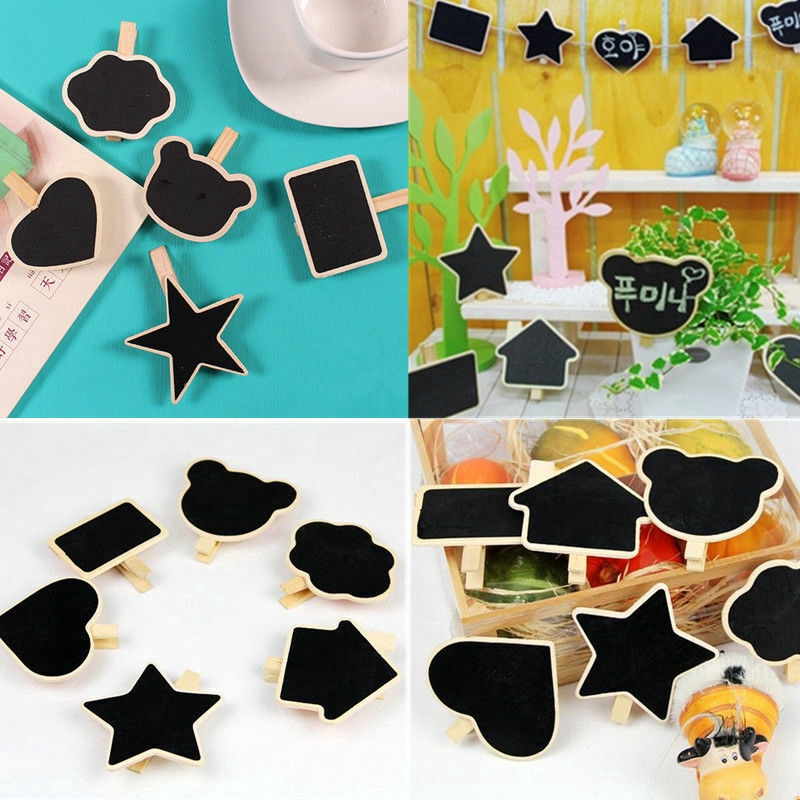 Bảng Đen Mini Bằng Gỗ Có Chân Đứng Dùng Cho Trang Trí Tiệc Cưới