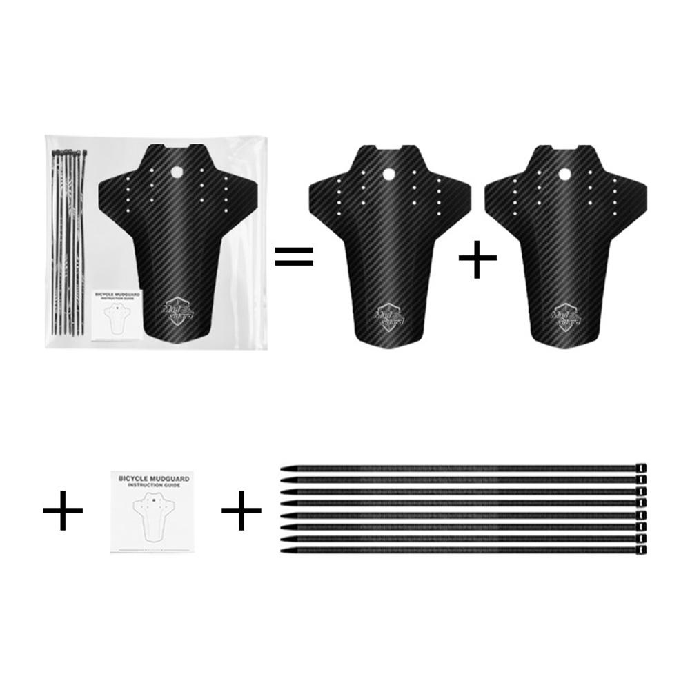 2 Dè Chắn Bùn Bằng Sợi Carbon Cho Xe Đạp Leo Núi