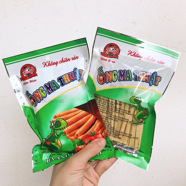 Snack ống ma thuật Ba Anh Em Food | BigBuy360 - bigbuy360.vn