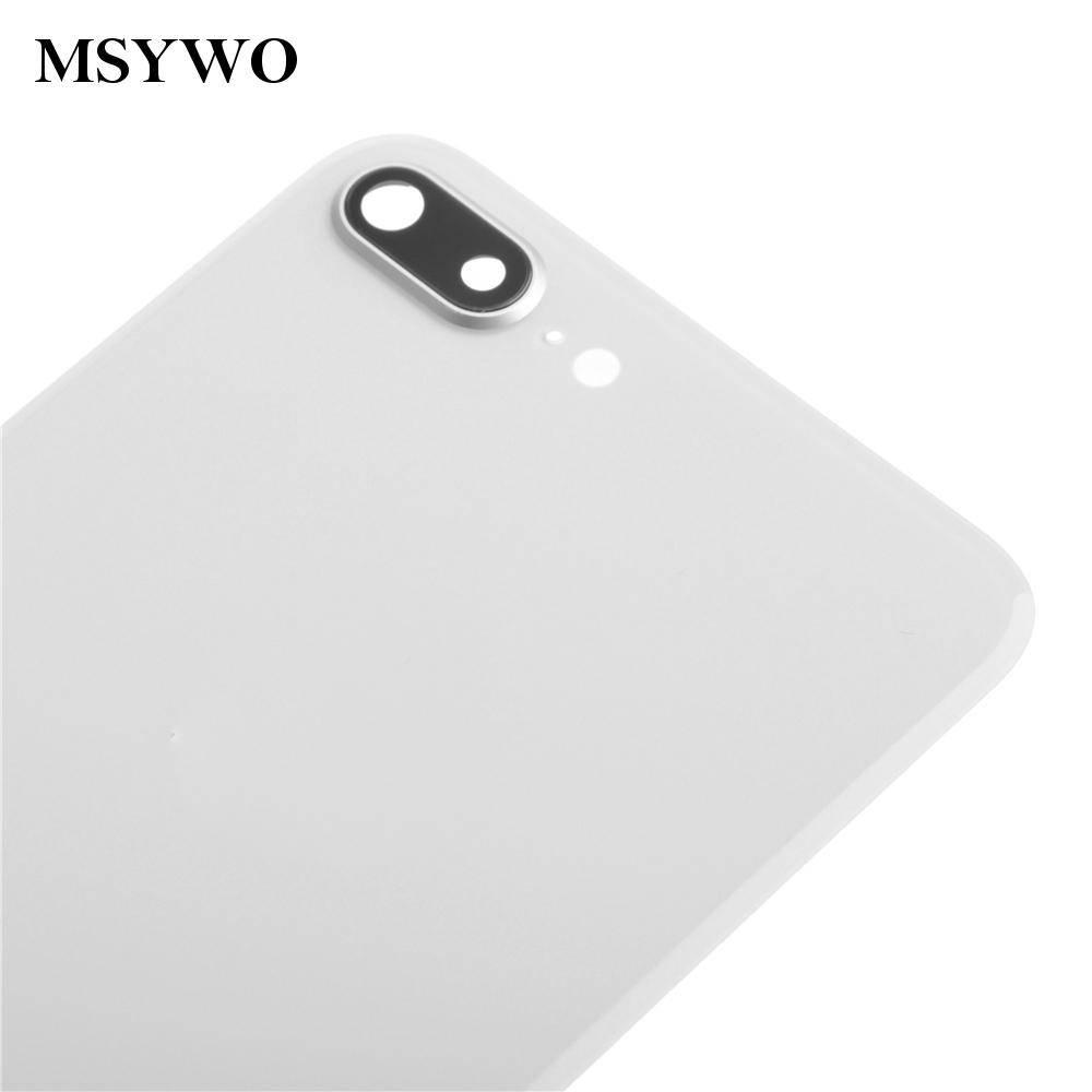 Vỏ điện thoại mặt sau bằng kính thay thế kèm khung máy ảnh cho IPHONE 8 PLUS