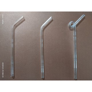 10 ống hút thủy tinh bền, chất lượng cao