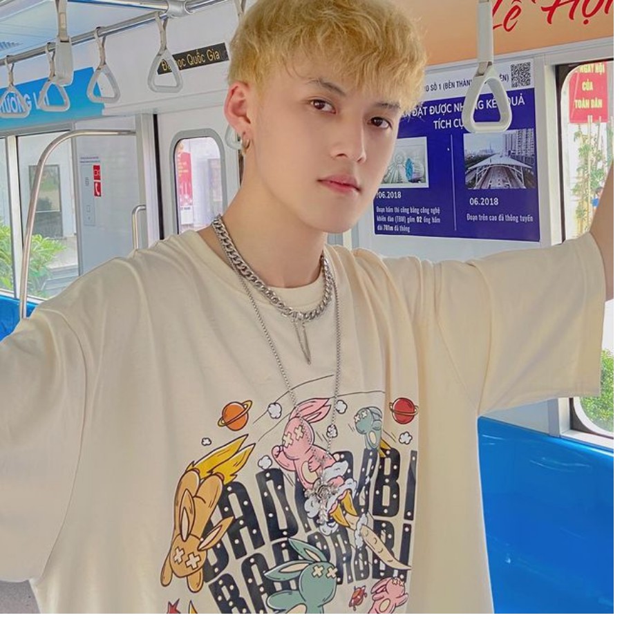 Áo Thun Unisex Bad Rabbit Rocket 100% Cotton - Local Brand Chính Hãng | BigBuy360 - bigbuy360.vn