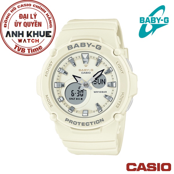 Đồng hồ nữ dây nhựa Casio Baby-G chính hãng Anh Khuê BGA-275-7ADR