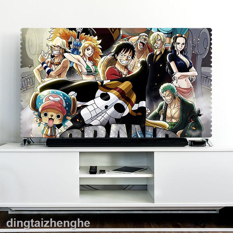 Hoạt Hình Tấm Vải Phủ Tv Lcd Chống Bụi In Hình Anime One Piece Độc Đáo Ốp