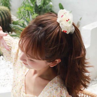 ok Cột tóc scrunchies - Cột tóc vải nhiều màu hottrend