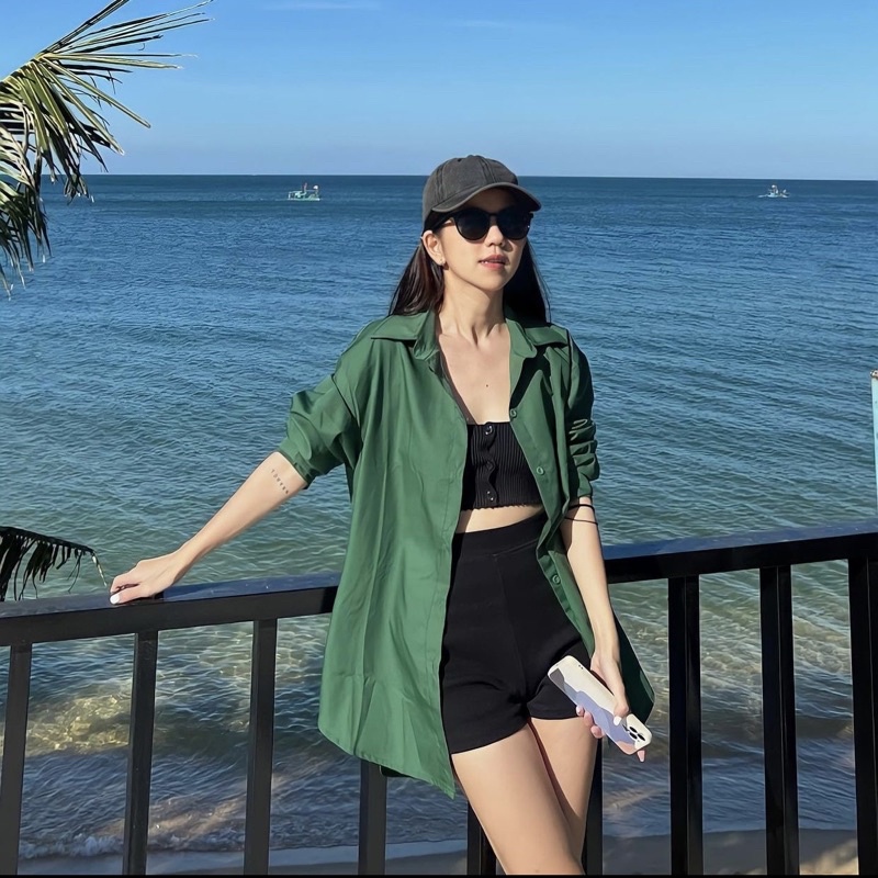 Quần short đùi hot trend thun gân dặn, co giãn cực tốt - Meadow