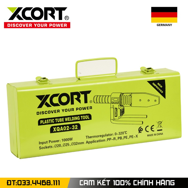 Máy hàn ống nhiệt XCORT 1000W - Máy hàn ống nhựa