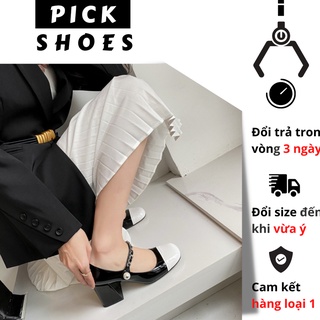Giày cao gót lụa quảng châu cao cấp