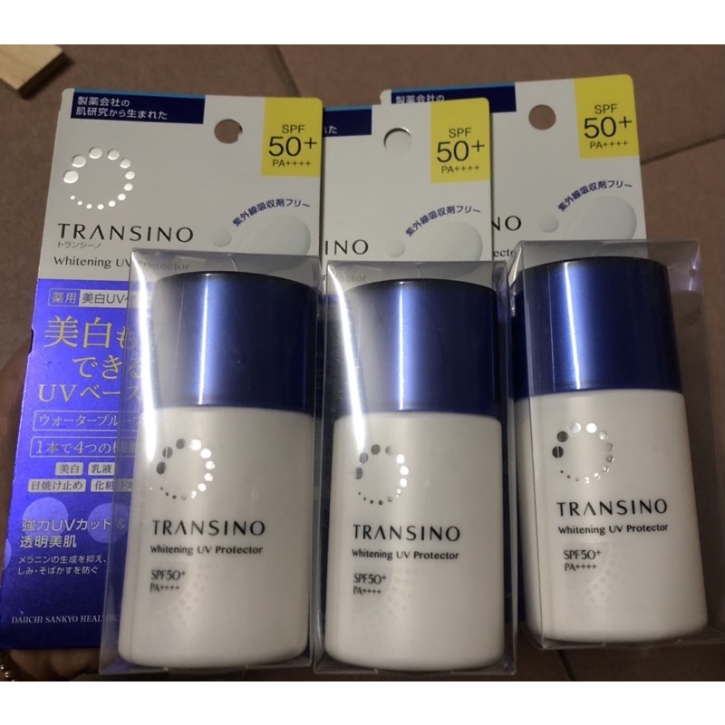 Kem Chống Nắng Trắng Da Transino Whitening UV Protector SPF50+ PA++++ của nhật