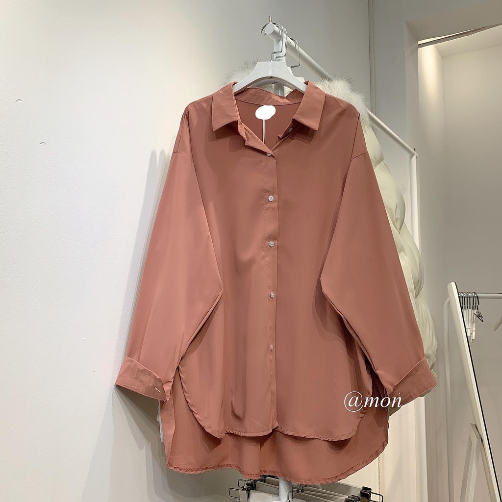 [Mã WASKT304 giảm 15% tối đa 30K đơn 99K] 2101379 SƠ MI LỤA 4 MÀU | BigBuy360 - bigbuy360.vn