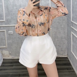 Quần giả váy,quần váy nữ Masie vải gấm tafta cao cấp kéo khóa sau Cv010