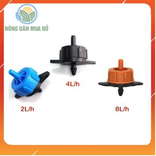 Béc tưới nhỏ giọt bù áp 2L, 4L, 8L -COMBO 20